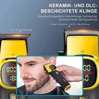 ماشین اصلاح موی سر و صورت شارژی وی جی ار مدل V-885 S2 مجموعه 2 عددی 102940265