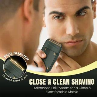 ماشین اصلاح موی صورت وی جی آر مدل V-353 با تیغه استیل پیشرفته، تکنولوژی فویلی، قابلیت اصلا 102997630