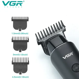 ماشین اصلاح موی سر و صورت وی جی آر مدل 937 با طراحی ارگونومیک، نمایشگر دیجیتال، باتری 2000 102997678