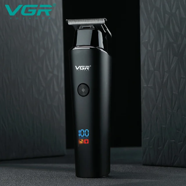 ماشین اصلاح موی سر و صورت وی جی آر مدل 937 با طراحی ارگونومیک، نمایشگر دیجیتال، باتری 2000 102997680