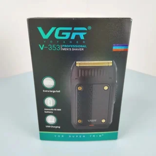 ماشین اصلاح موی صورت وی جی آر مدل V-353 با تیغه استیل پیشرفته، تکنولوژی فویلی، قابلیت اصلا 102997636