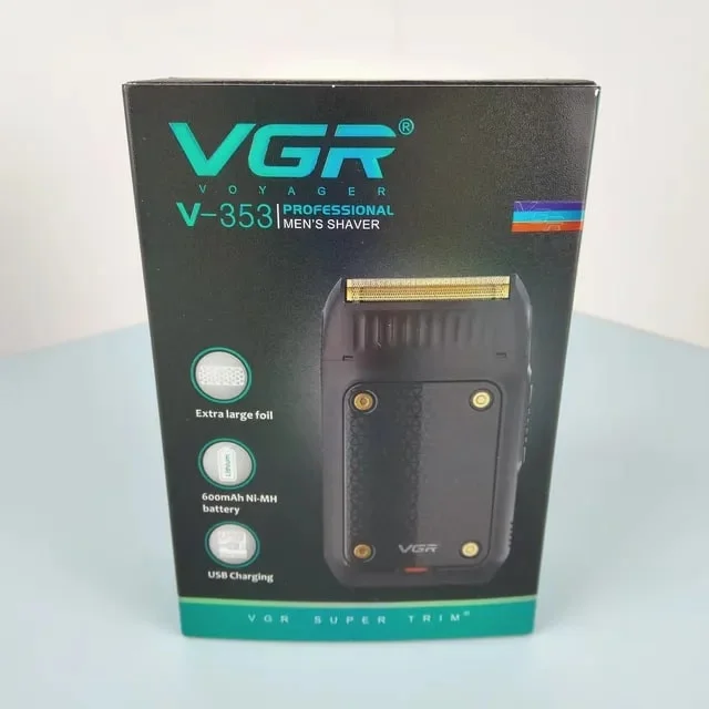 ماشین اصلاح موی صورت وی جی آر مدل V-353 با تیغه استیل پیشرفته، تکنولوژی فویلی، قابلیت اصلا 102997636