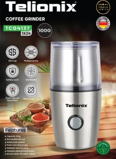 اسیاب قهوه تلیونیکس مدل TCG4137