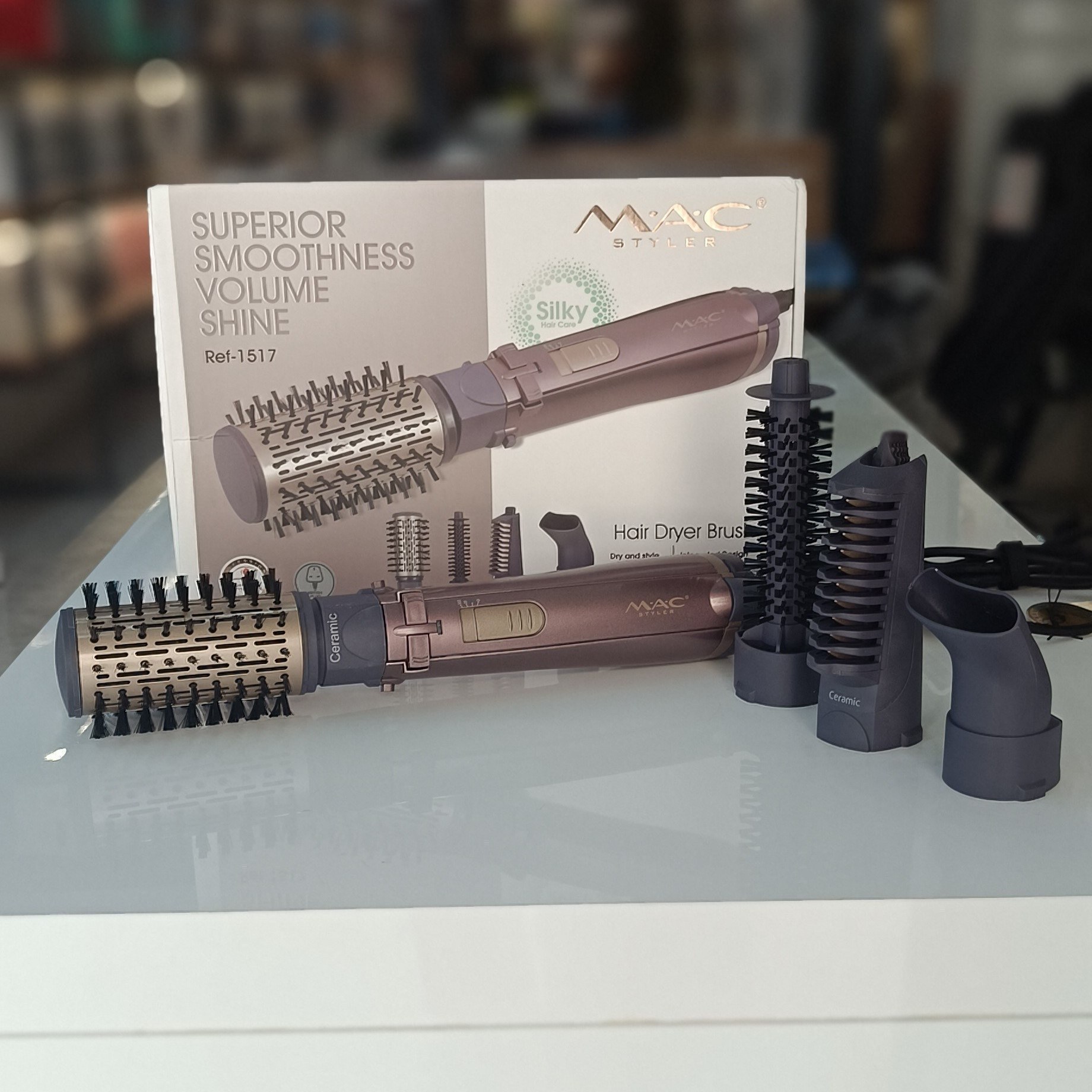 سشوار چرخشی مک استایلر مدل RF-1517 ۴ کاره